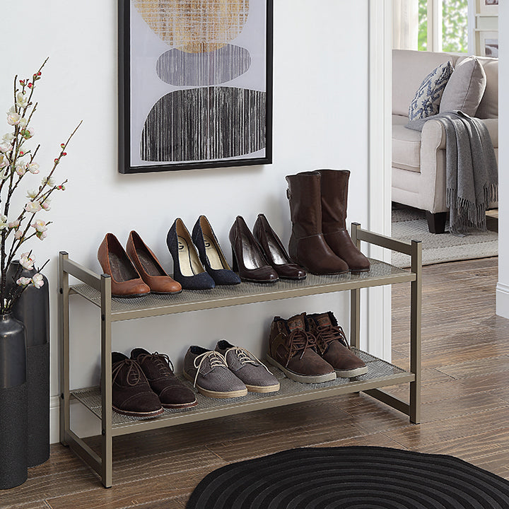 Luxury Heavy Duty Stackable Mesh Storage Rack