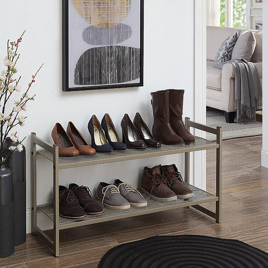 Luxury Heavy Duty Stackable Mesh Storage Rack