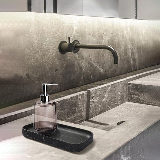 Classic Vanity Jewelry Organizer Resin Faux Tray