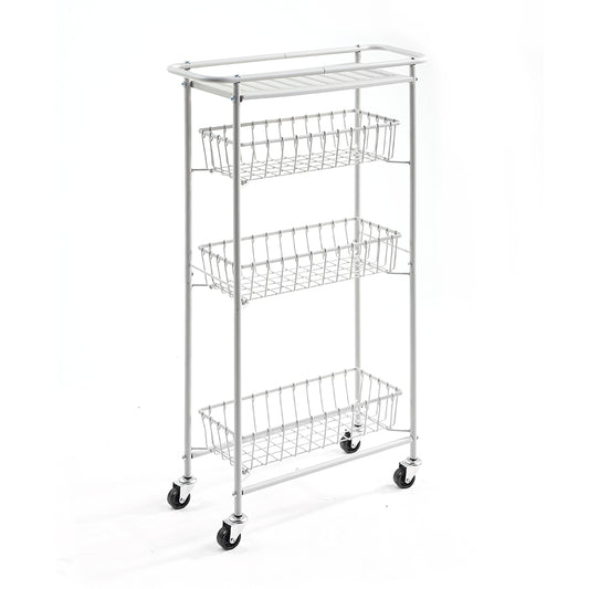 San.Wu Elite Slim 3-Tier Storage Utility Cart