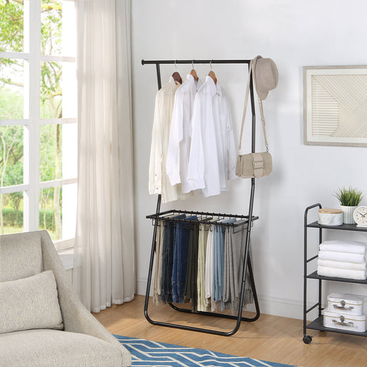 Harvey S Elite Garment and Pant Rack