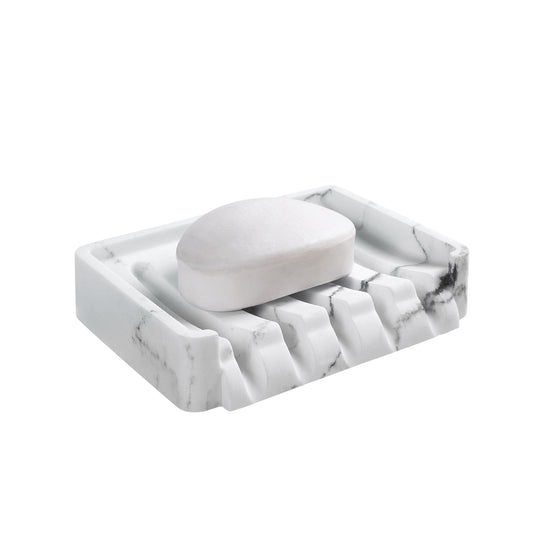 Faux Marble Soap, Sponge Dish Drainer Holder