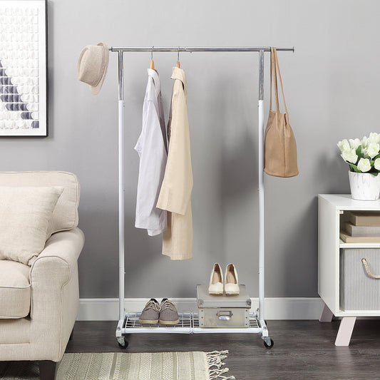 Johnny Jack Garment Rack With Shelve