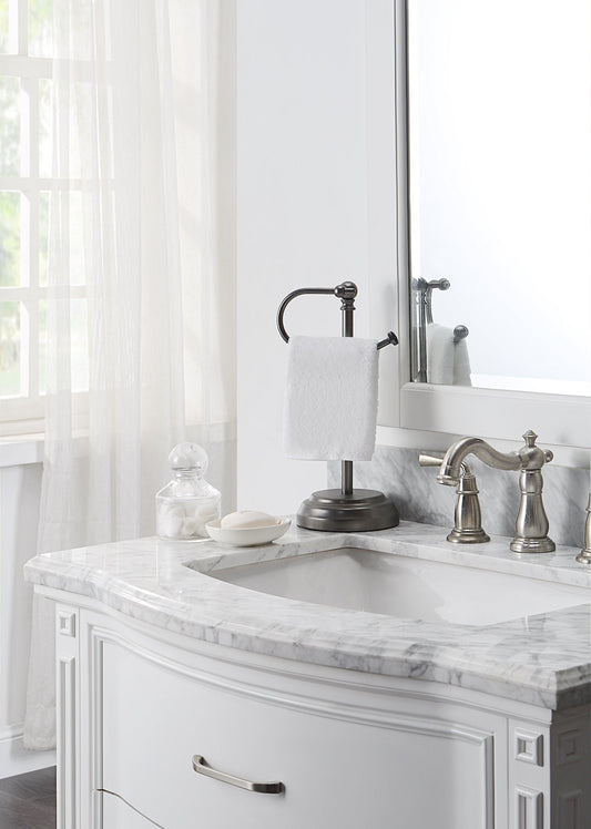 Heavy Weight Decorative Fingertip Towel Holder Stand