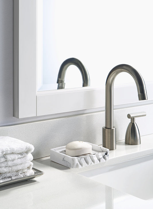 Faux Marble Soap, Sponge Dish Drainer Holder