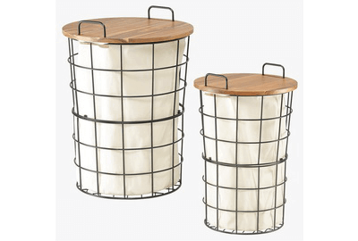 Laundry Storage Baskets With Lid