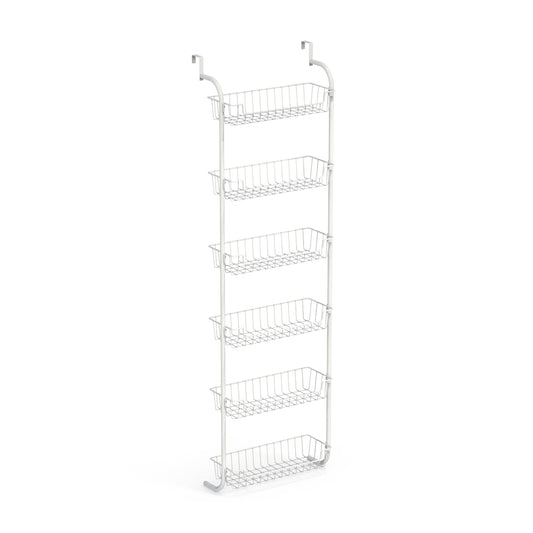 Heavy Duty 6-Tier Basket Over-The-Door Organizer