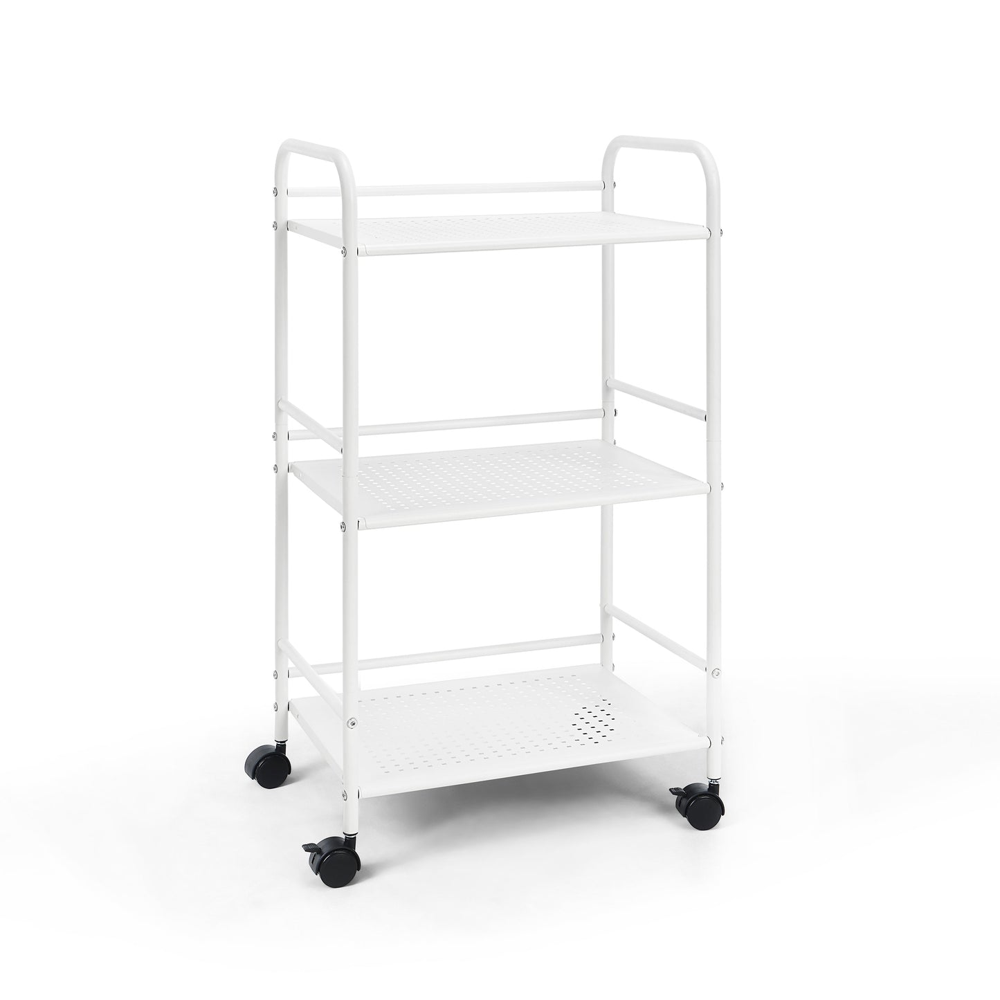 3-Tier Metal Rolling Utility Cart