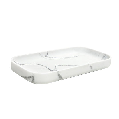 Classic Vanity Jewelry Organizer Resin Faux Tray