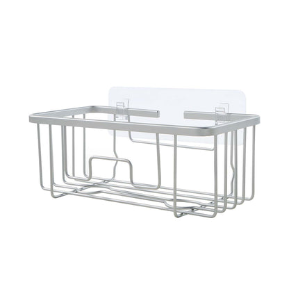 RustProof Aluminum Wall Mount Shower Caddy; Rectangle