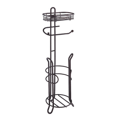 Heavyweight Toilet Tissue Paper Roll Storage Holder Stand