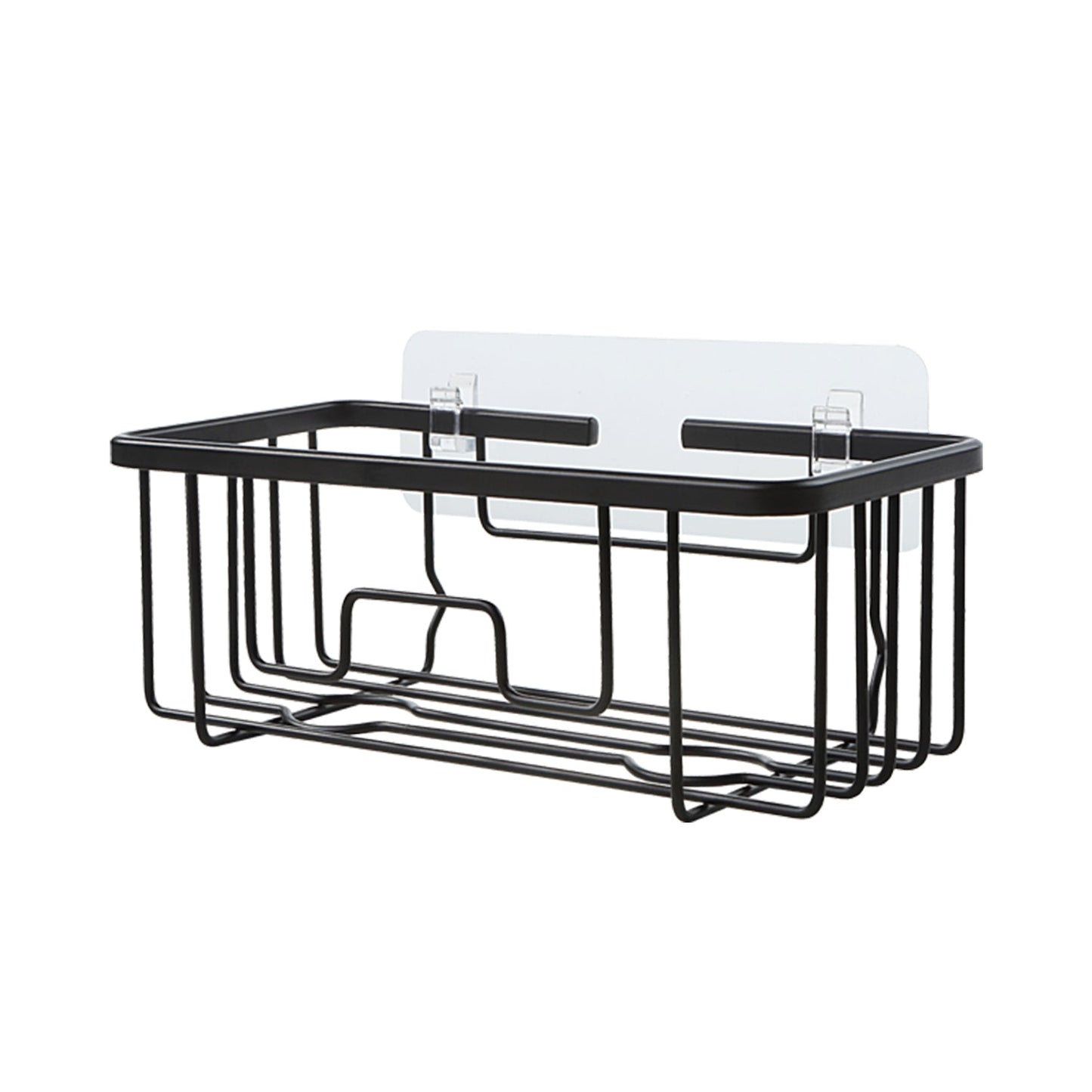 RustProof Aluminum Wall Mount Shower Caddy; Rectangle
