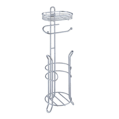 Heavyweight Toilet Tissue Paper Roll Storage Holder Stand