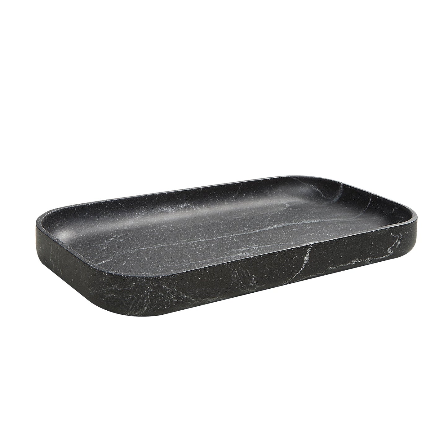 Classic Vanity Jewelry Organizer Resin Faux Tray