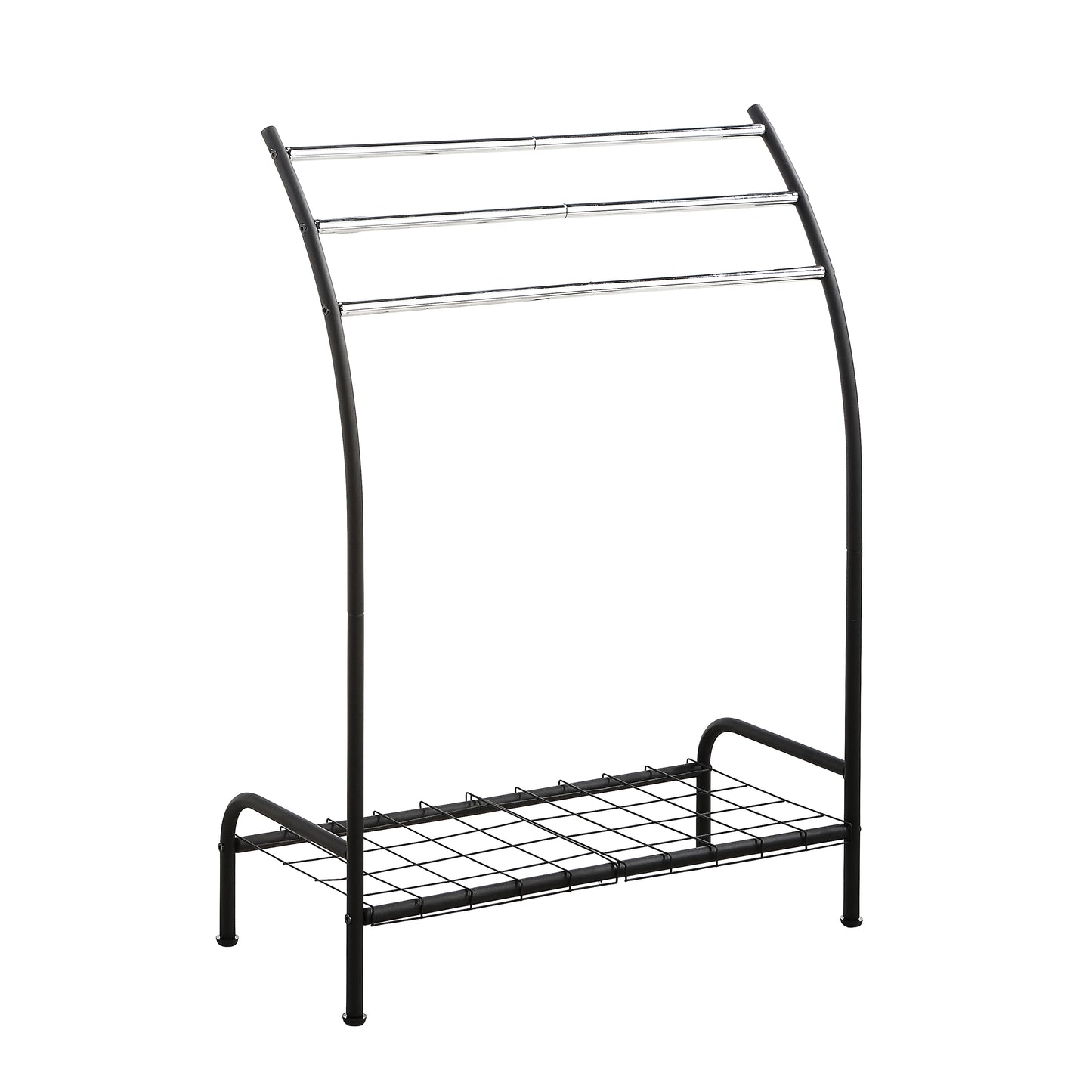 Beal OPP Floor FreeStanding Towel Rack With Removable Wire Shelve