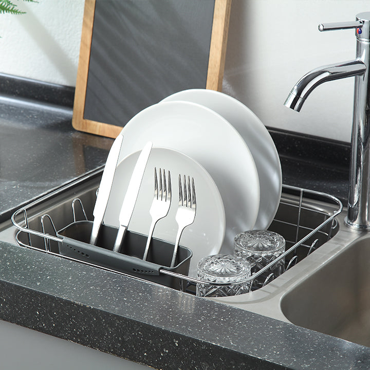 Chrome Plated Steel Dish Drainer