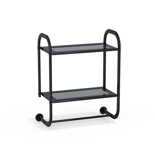 OPP Olive Tubing 2 Tier Wall Mounted Shelf