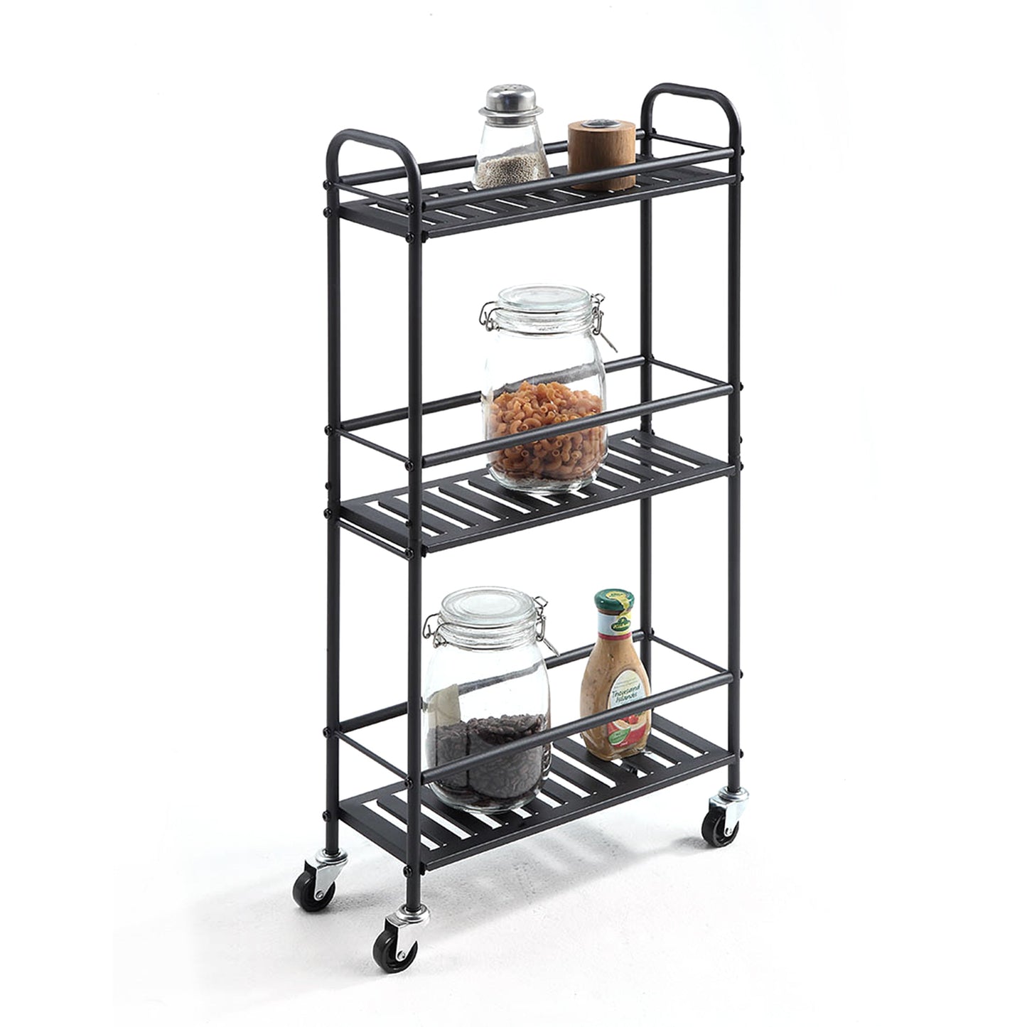 San.Wu OPP Slim 3-Tier Storage Utility Cart