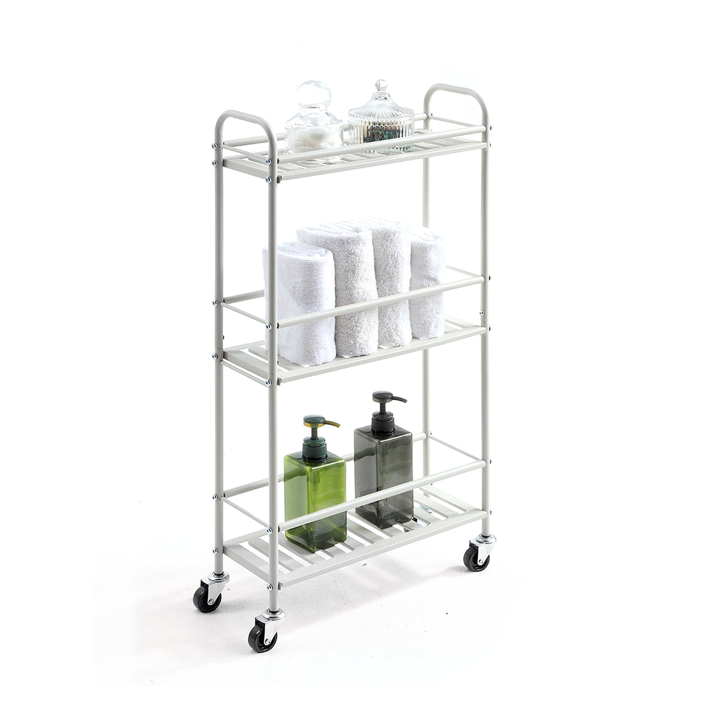 San.Wu OPP Slim 3-Tier Storage Utility Cart