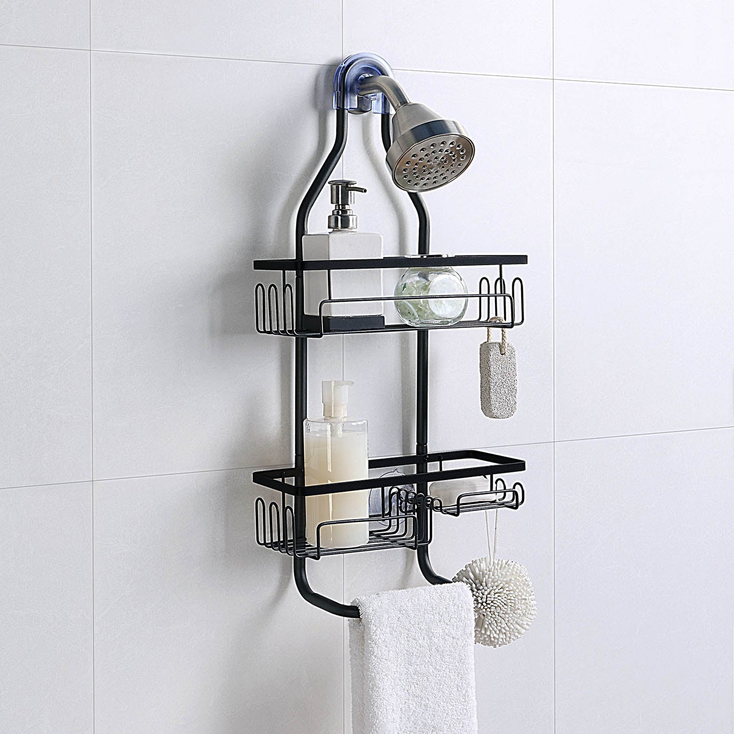 Premium 2 Tier Shelf Shower Caddy
