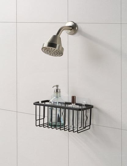 Adhesive Mount Classic NeverRust Aluminum Shower Caddy (Set of 1)