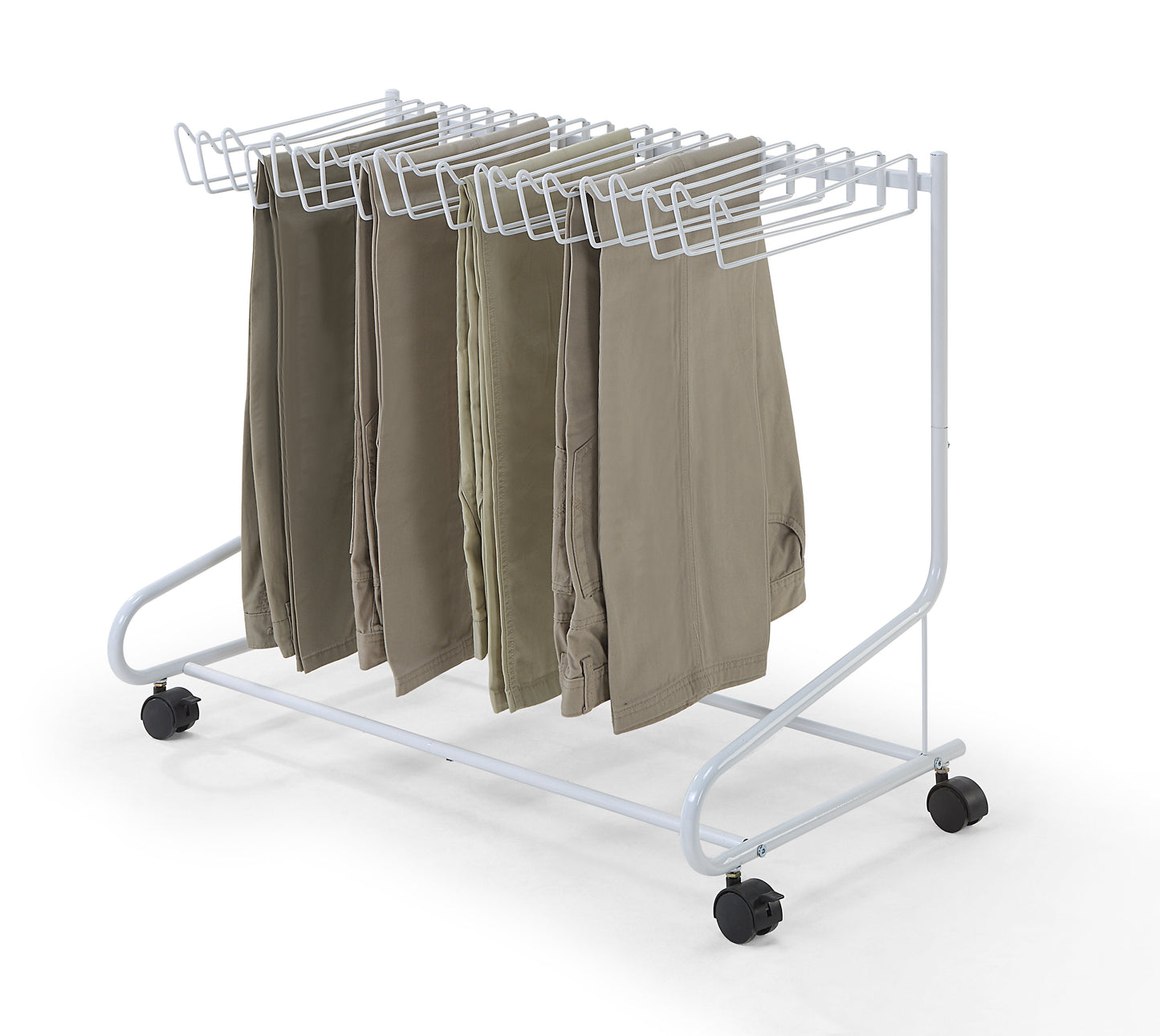 20 Pants/Jeans/Trouser Rolling Trolley Cart