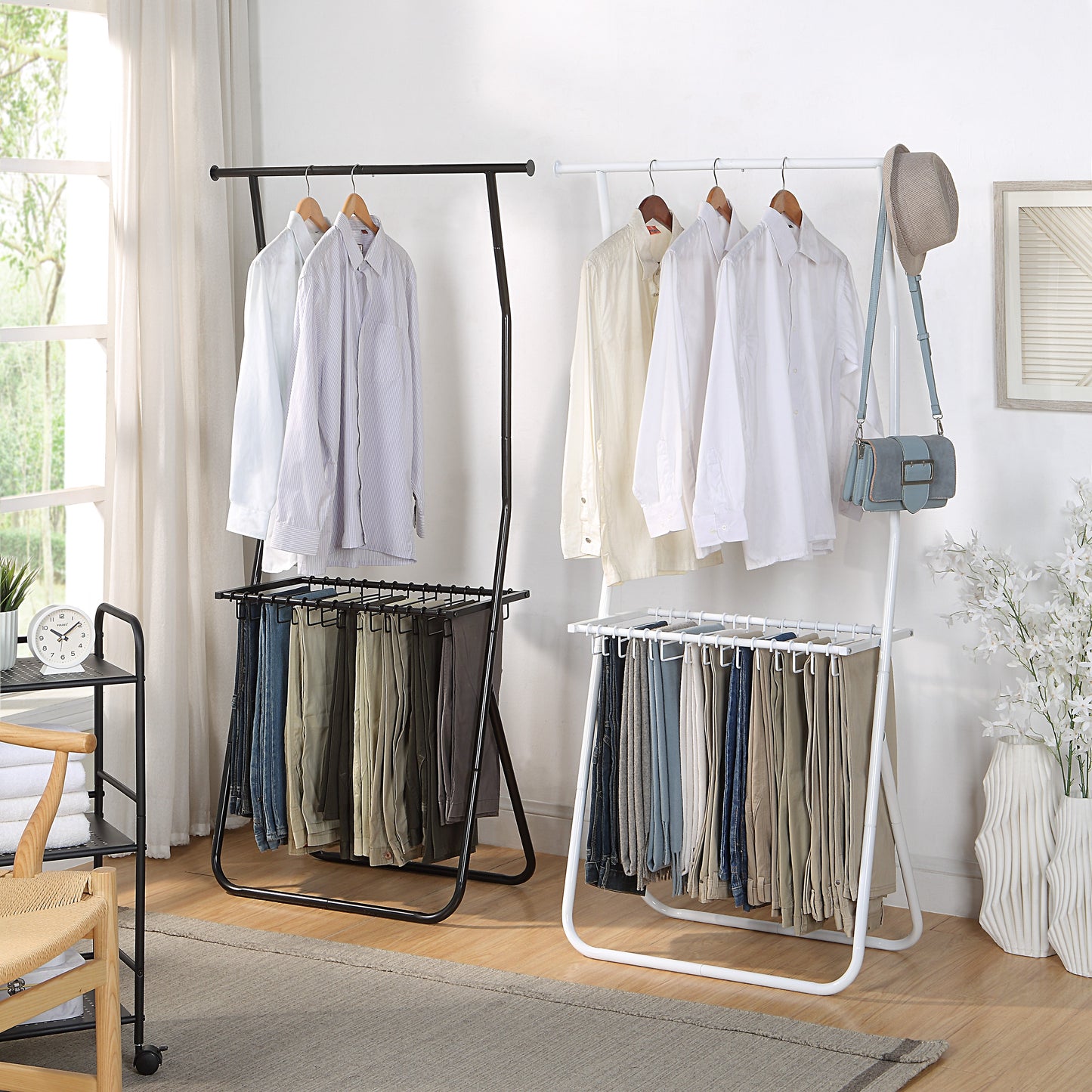 Harvey S Elite Garment and Pant Rack