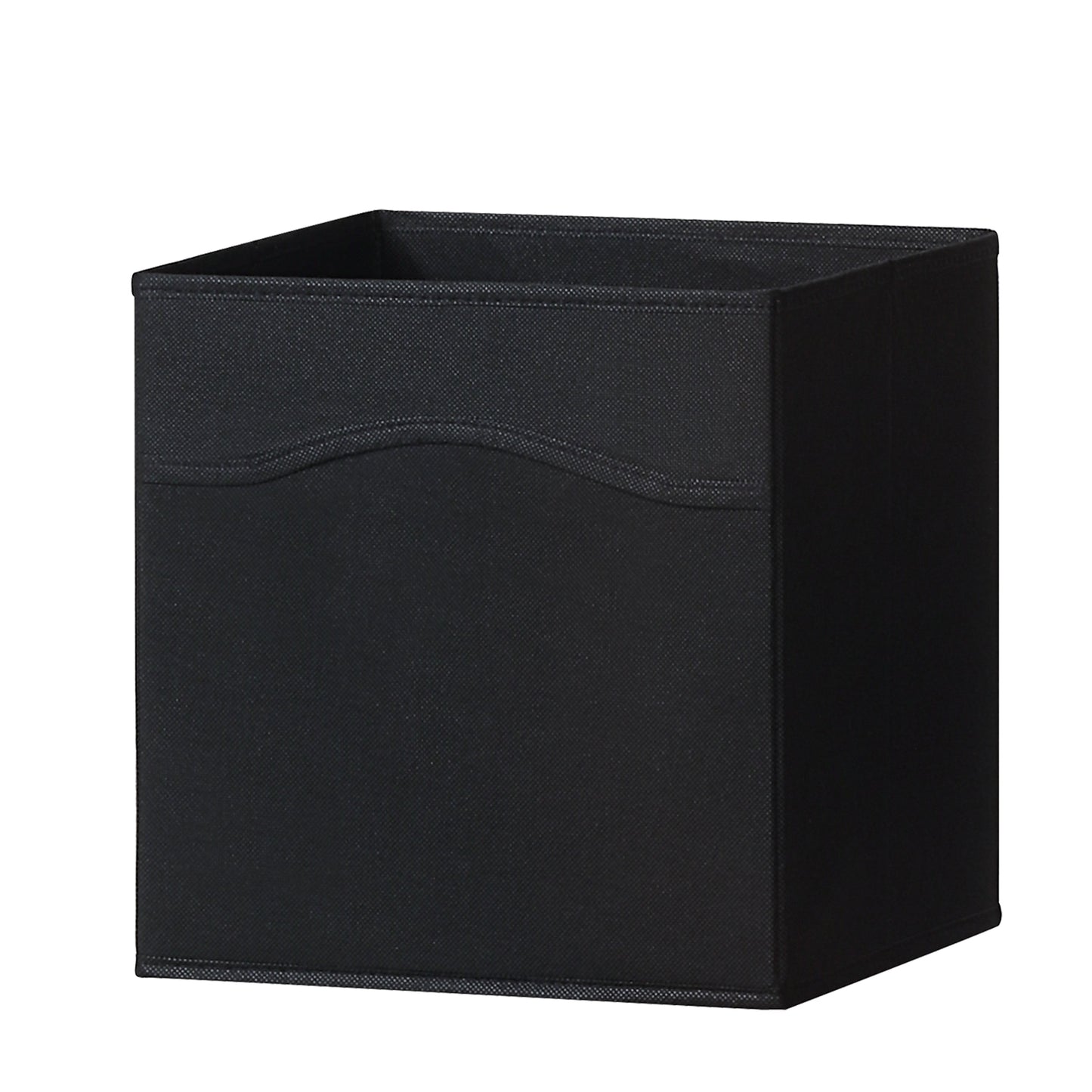 Classic Collapsible, Foldable Storage Fabric Cube Organizer Bin - Pack of 6
