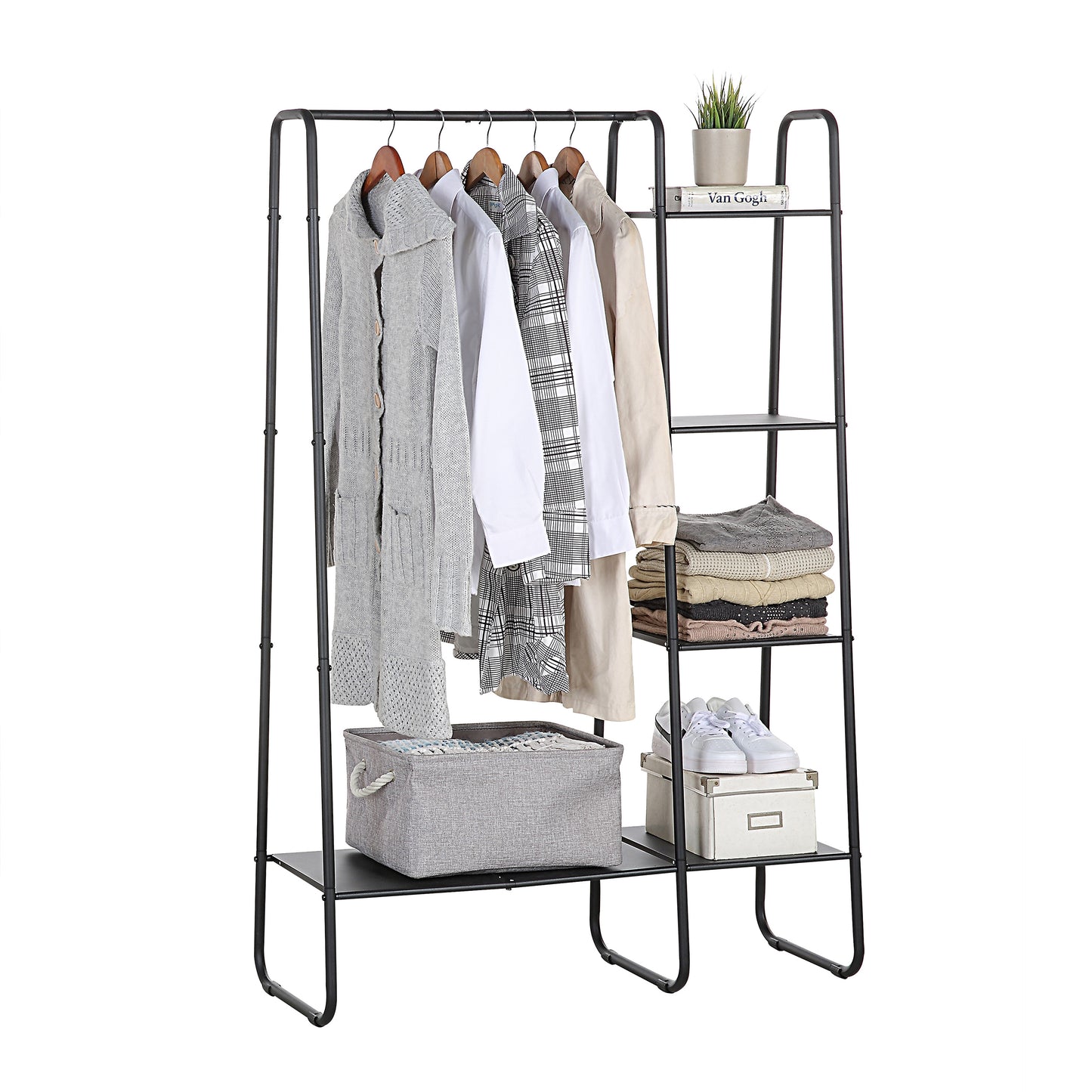 Jessie.V FreeStanding Classic Closet Garment Rack