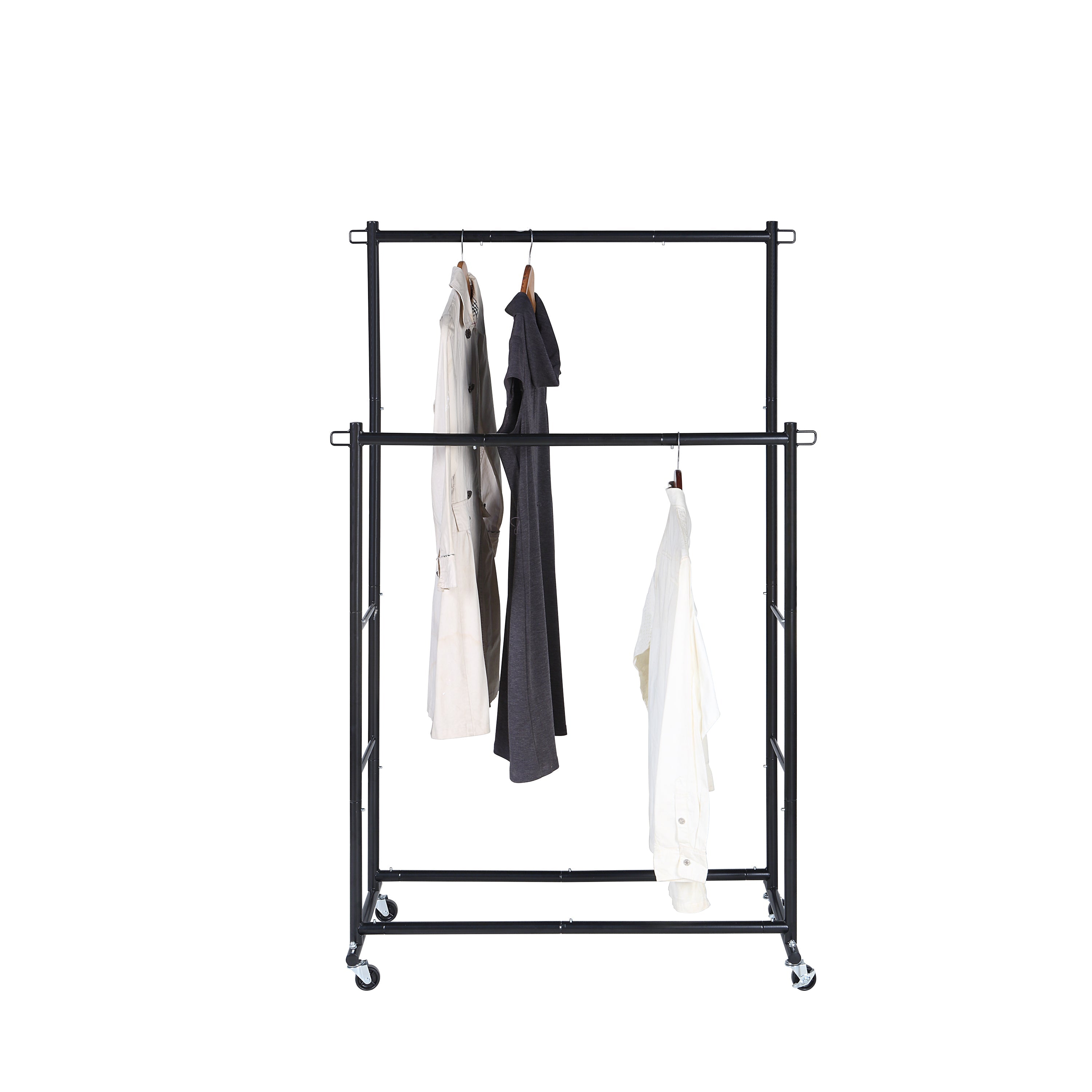 Classic Double Standard Garment Rack – LIANG CHI HARDWARE WORKS