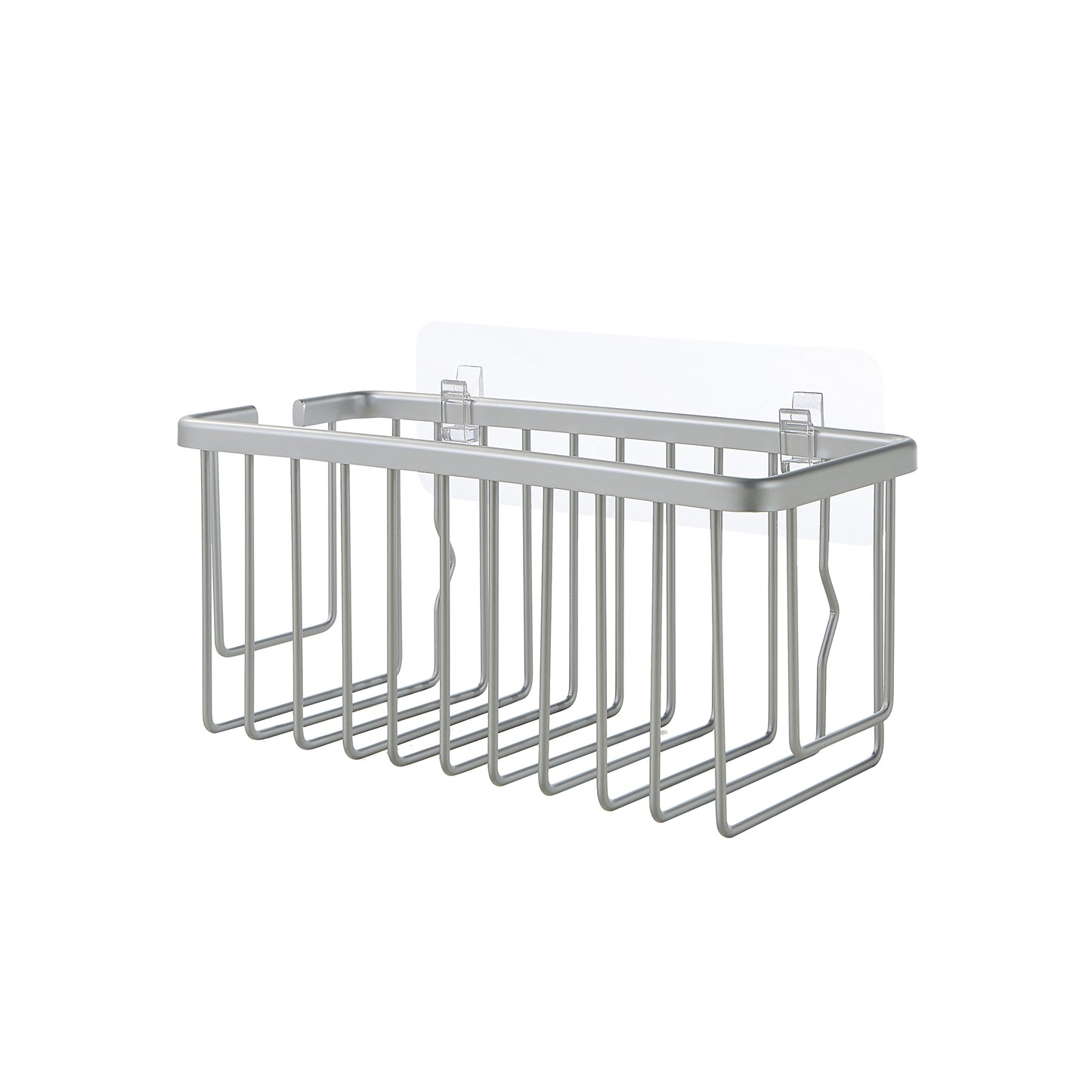 Adhesive Mount Classic NeverRust Aluminum Shower Caddy (Set of 1)