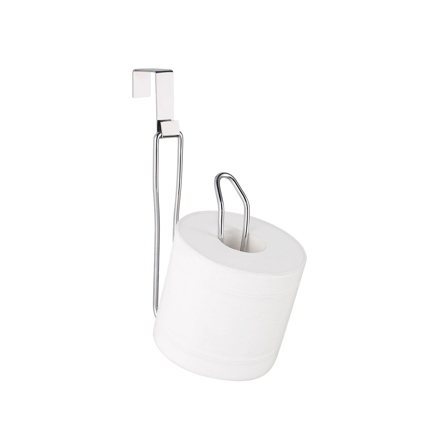 Over The Tank Toilet Tissue Paper Roll Holder Dispenser