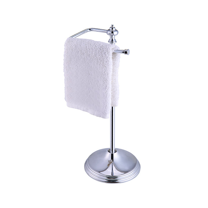 Heavy Weight Decorative Metal Fingertip Towel Holder Stand