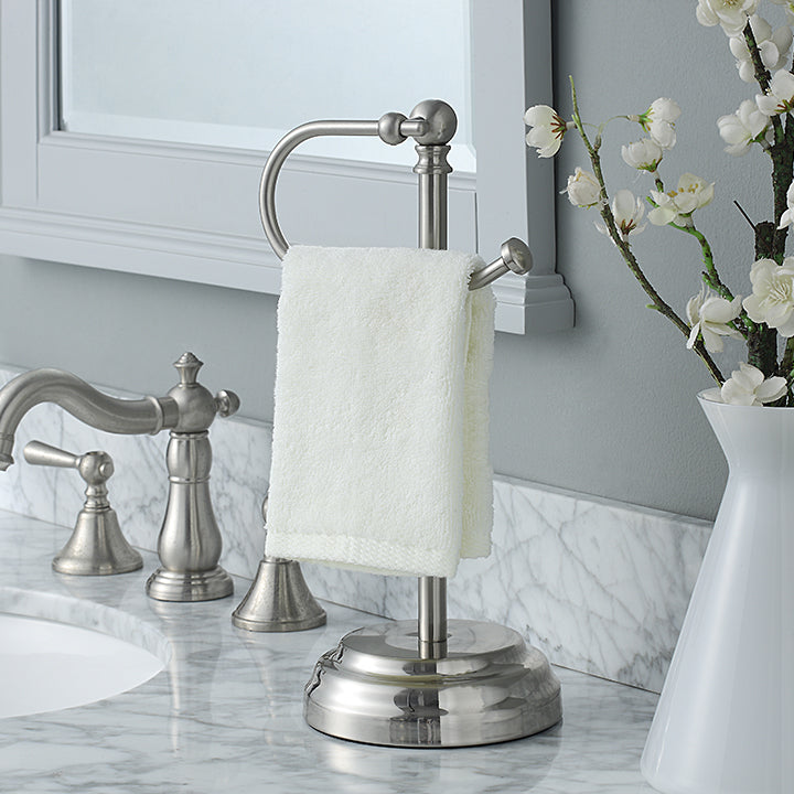 Heavy Weight Decorative Fingertip Towel Holder Stand