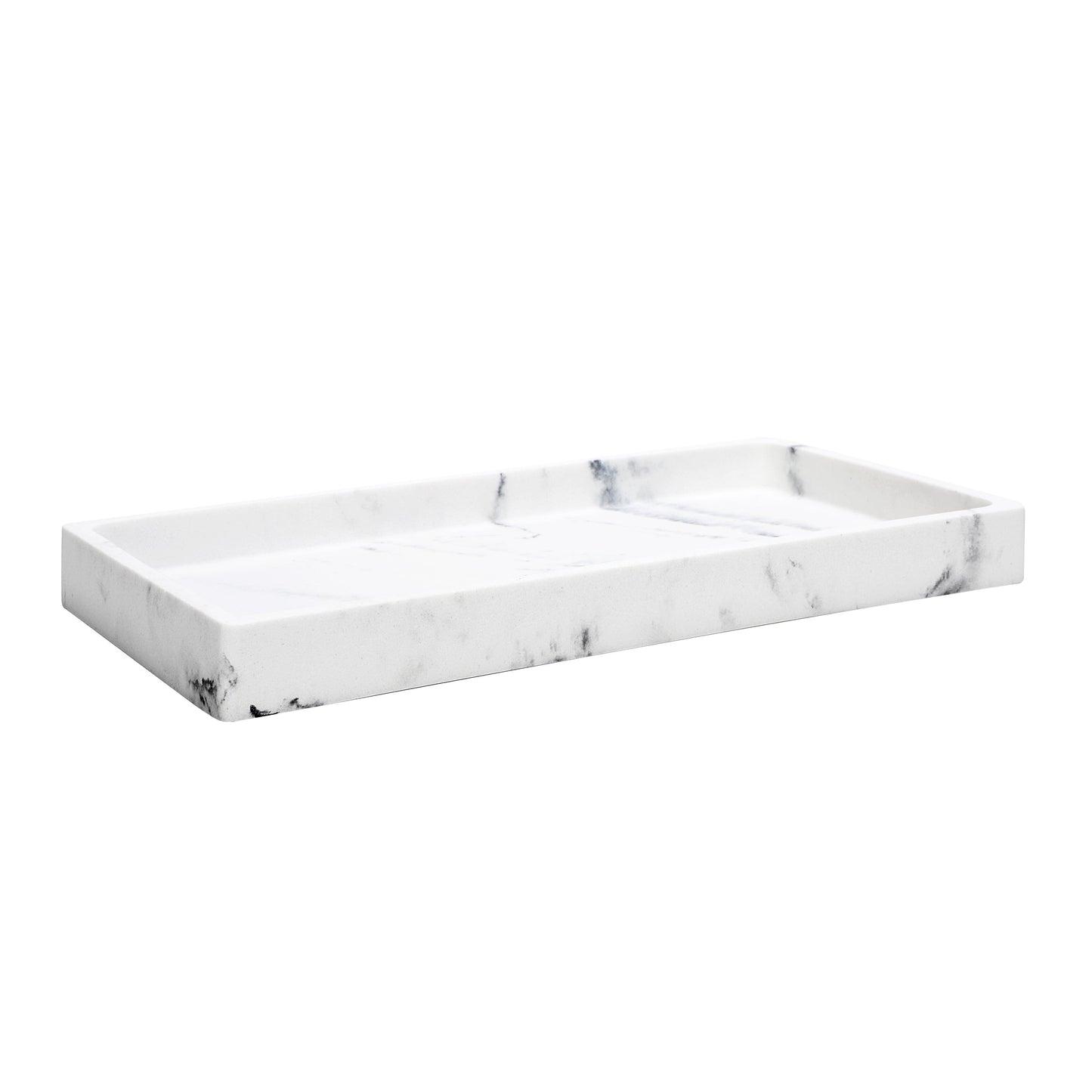 Vanity Jewelry Organizer Resin Faux Tray