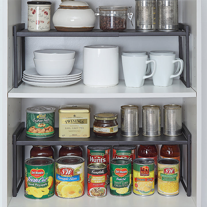 Expandable Cabinet and Counter Shelf Organizer