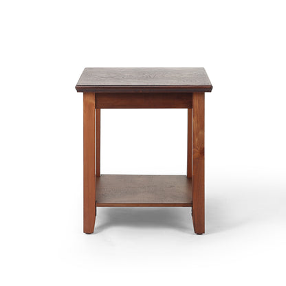 Wood End Table