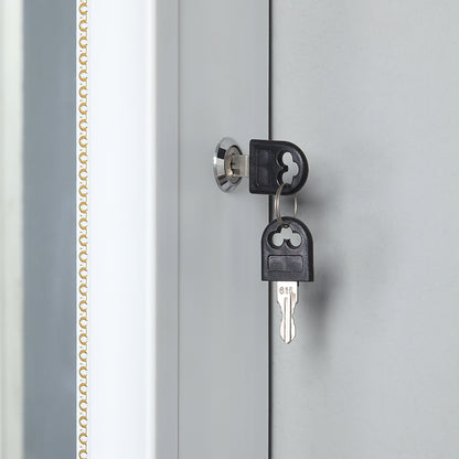 Over The Door Jewelry Armoire with Mirror