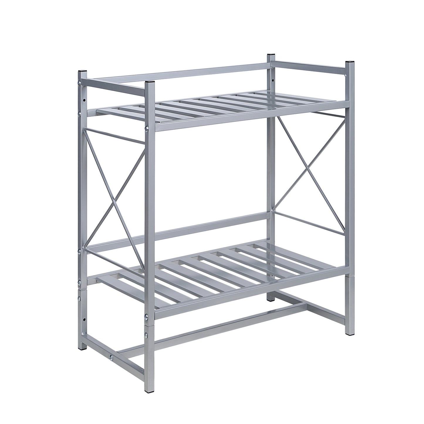 Classic Square 2 Tier Wall Mounted Shelf