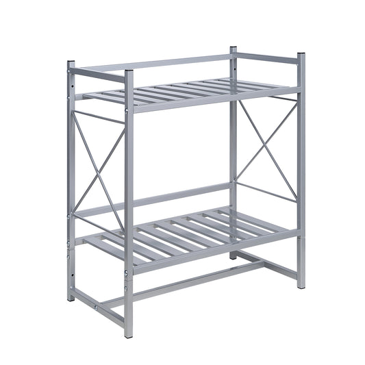 Classic Square 2 Tier Wall Mounted Shelf