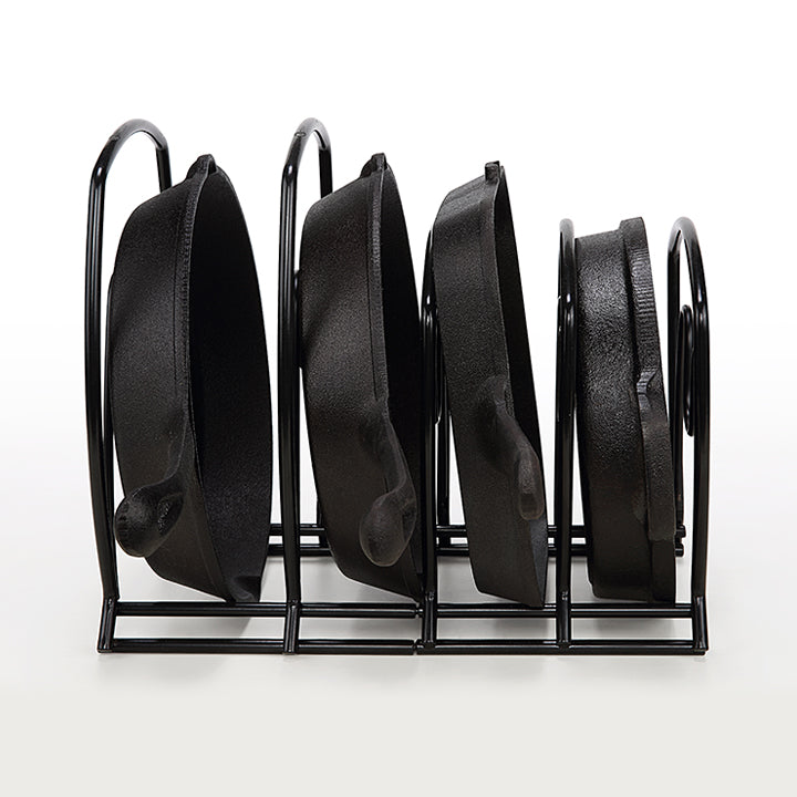 Heavy Duty Pan Organizer Space Saving Kitchen Storage