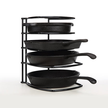Heavy Duty Pan Organizer Space Saving Kitchen Storage