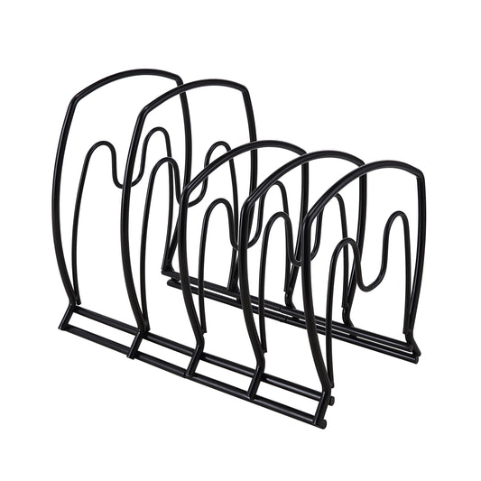 Heavy Duty Pan Organizer Space Saving Kitchen Storage