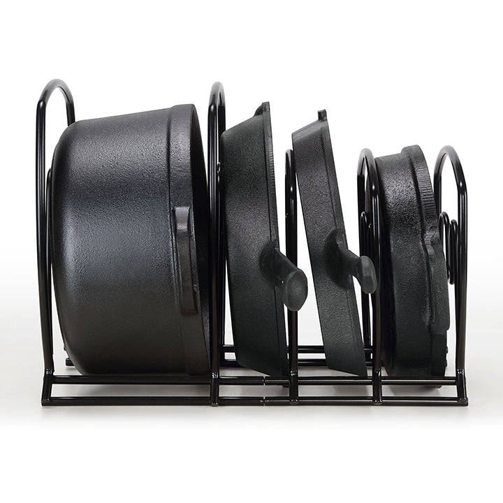 Heavy Duty Pan Organizer Space Saving Kitchen Storage