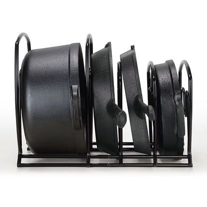 Heavy Duty Pan Organizer Space Saving Kitchen Storage