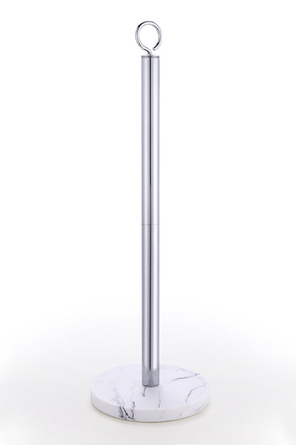 Faux Marble Spare Toilet Paper Roll Holder Stand