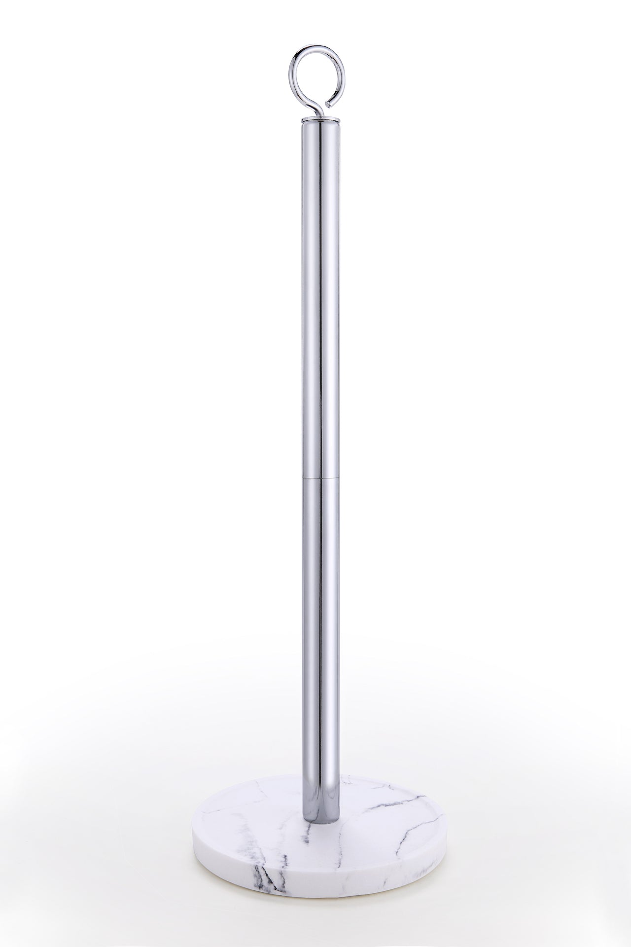 Faux Marble Spare Toilet Paper Roll Holder Stand