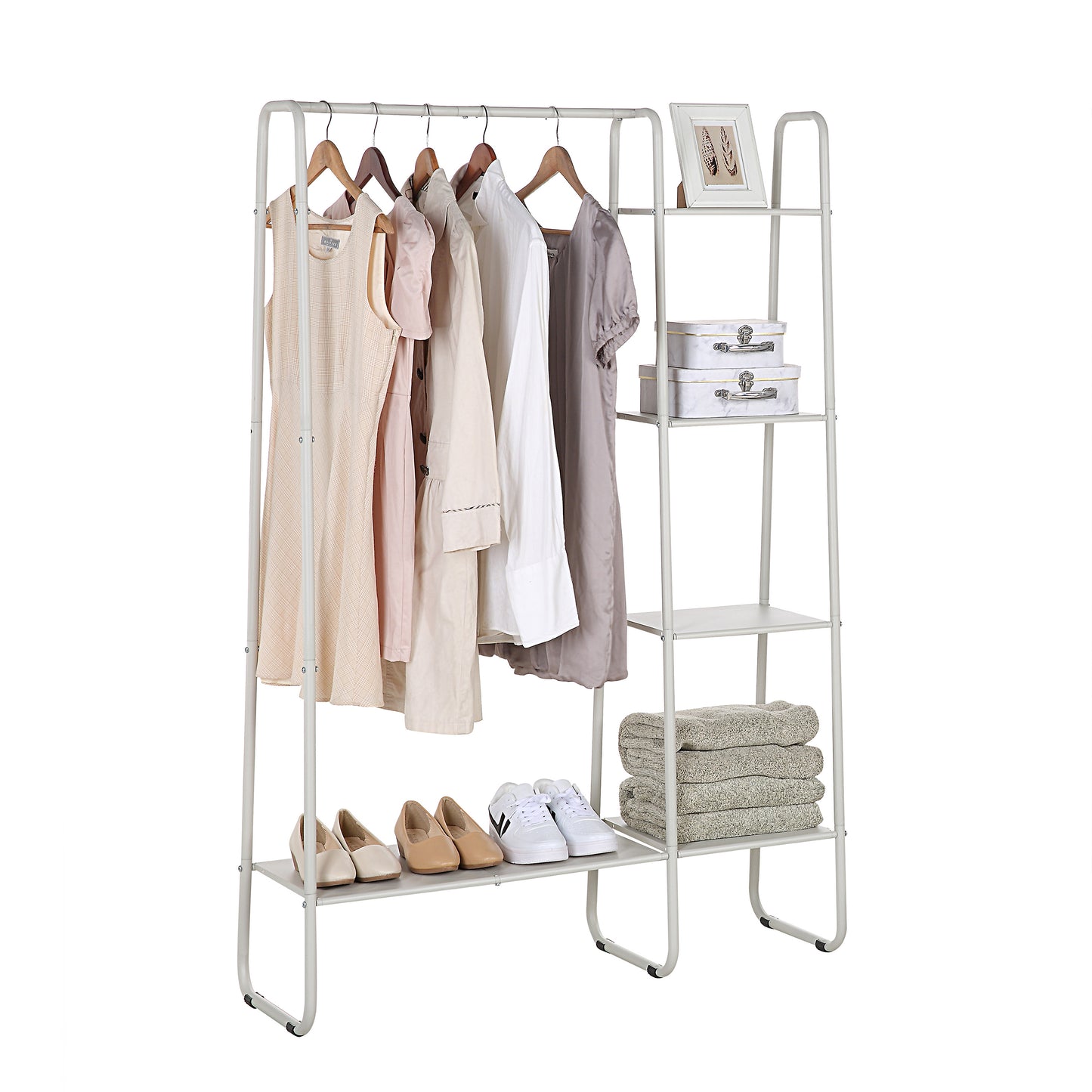 Jessie.V FreeStanding Classic Closet Garment Rack