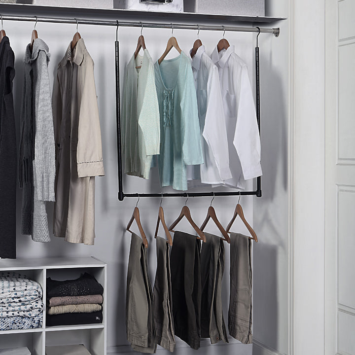 Classic Adjustable Closet Hanging Rod