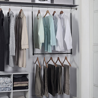 Classic Adjustable Closet Hanging Rod